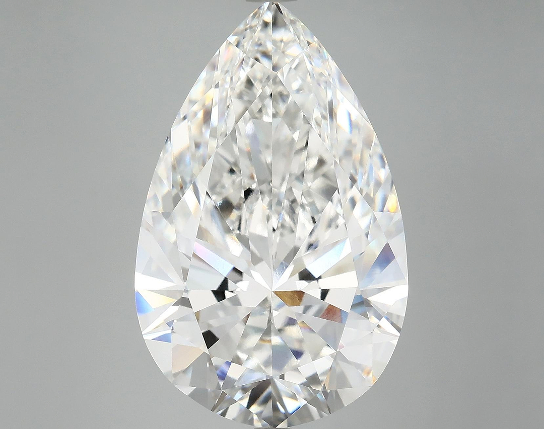10.31 Carat Pear Shaped Ideal Cut VVS2 IGI Certified Lab Grown Diamond
