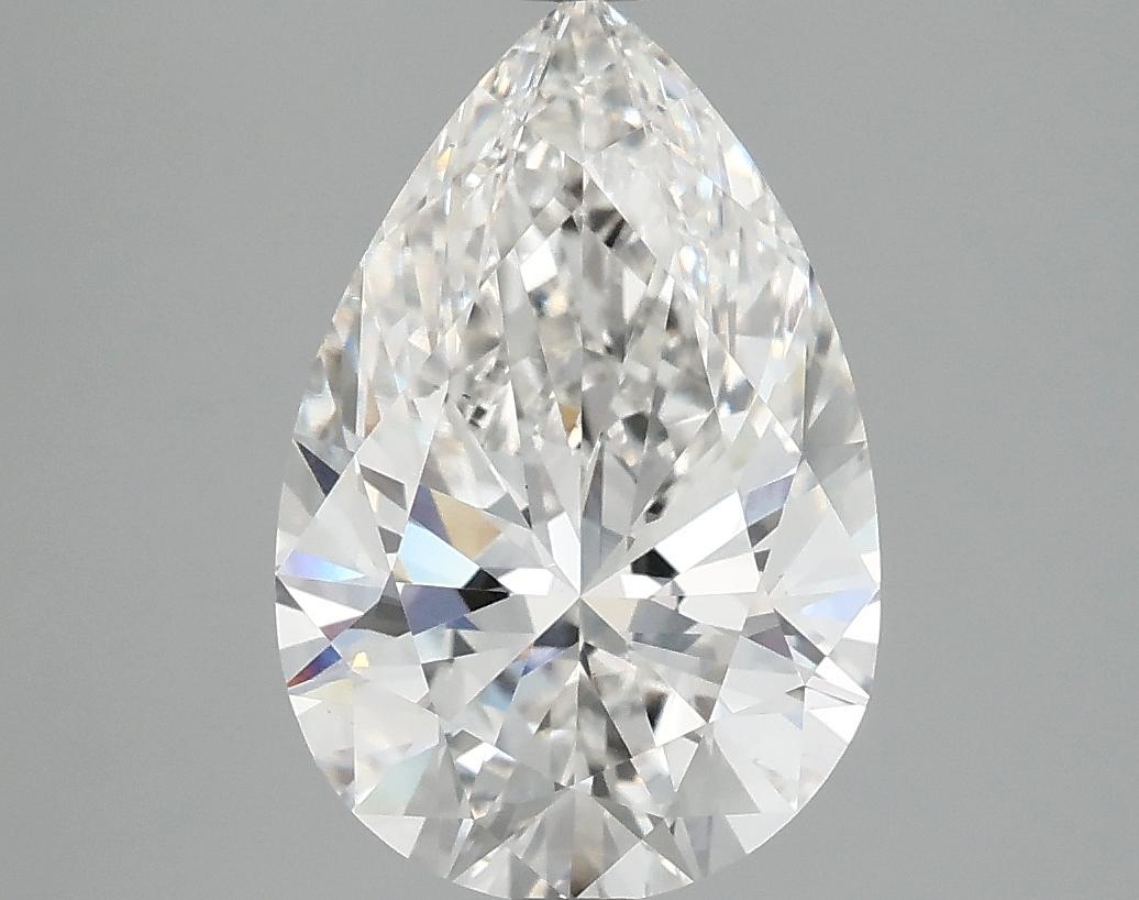 3.09 Carat Pear Shaped Excellent Cut VS1 IGI Certified Lab Grown Diamond