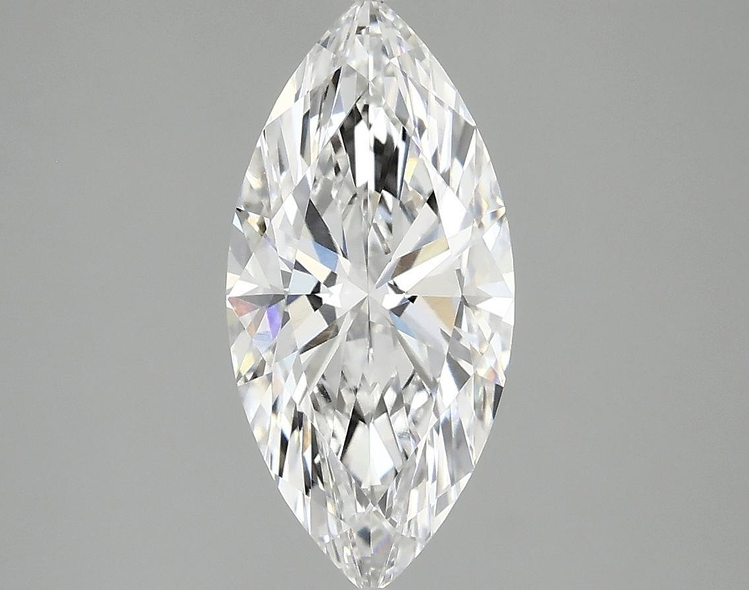 1.87 Carat Marquise Shaped Excellent Cut VVS2 IGI Certified Lab Grown Diamond