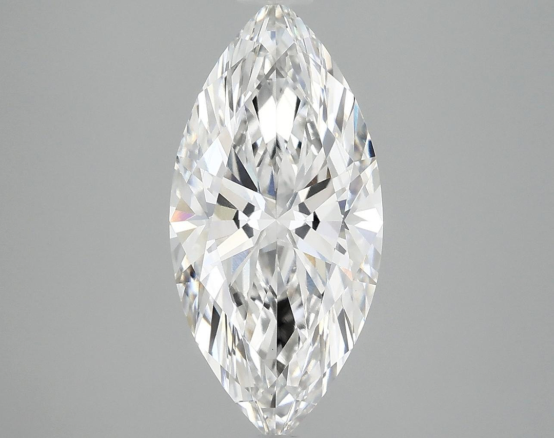 2.87 Carat Marquise Shaped Excellent Cut VS1 IGI Certified Lab Grown Diamond