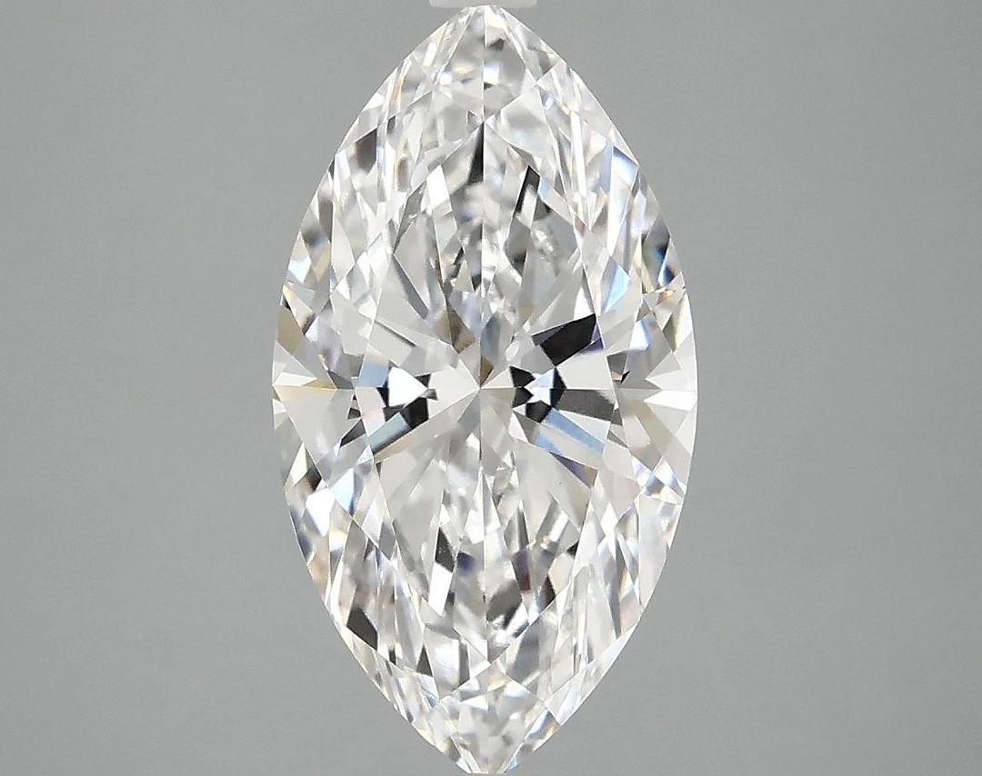 2.85 Carat Marquise Shaped Excellent Cut VVS2 IGI Certified Lab Grown Diamond