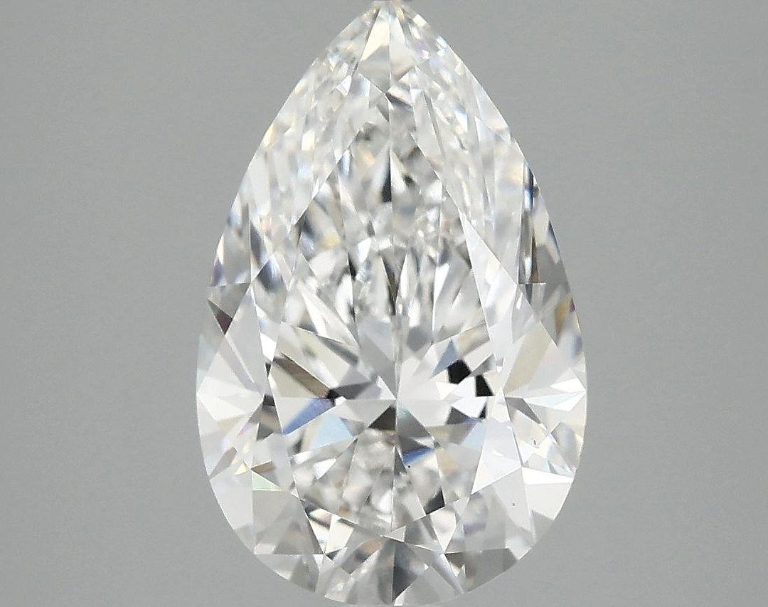 3.07 Carat Pear Shaped Ideal Cut VS1 IGI Certified Lab Grown Diamond
