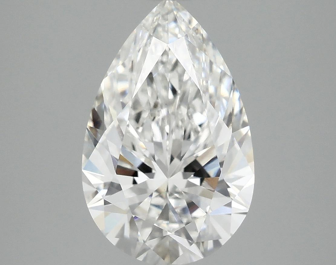 3.06 Carat Pear Shaped Ideal Cut VS1 IGI Certified Lab Grown Diamond