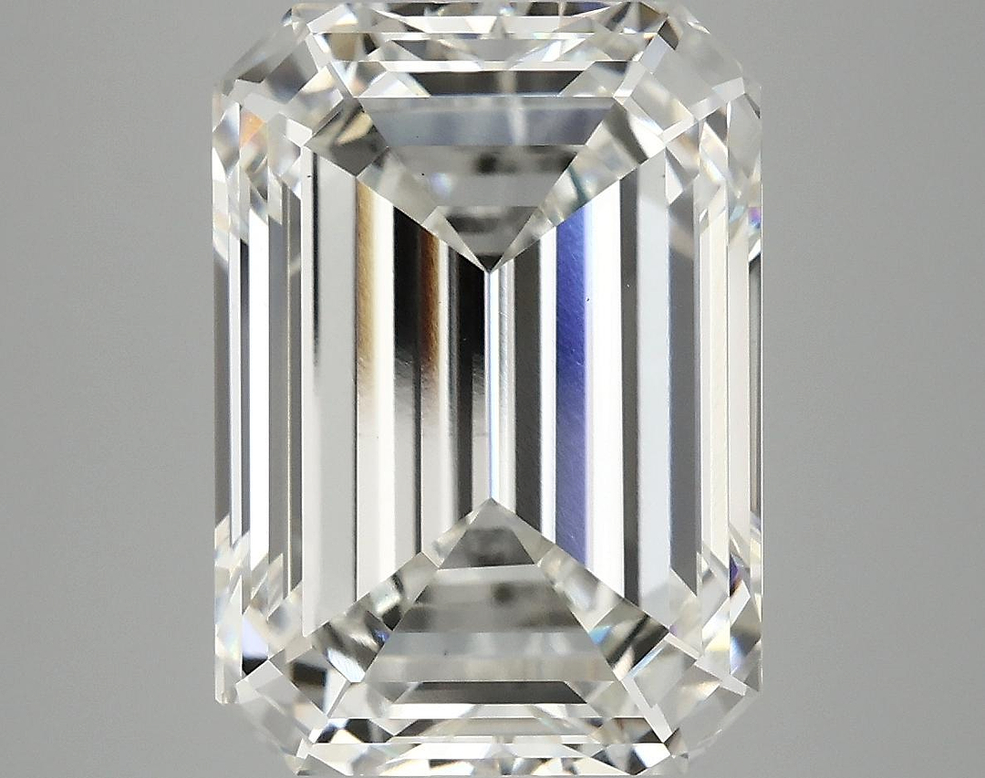 8.24 Carat Emerald Shaped Ideal Cut VS1 IGI Certified Lab Grown Diamond