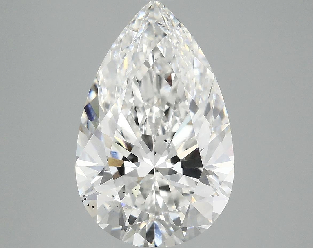 4.03 Carat Pear Shaped Ideal Cut SI1 IGI Certified Lab Grown Diamond
