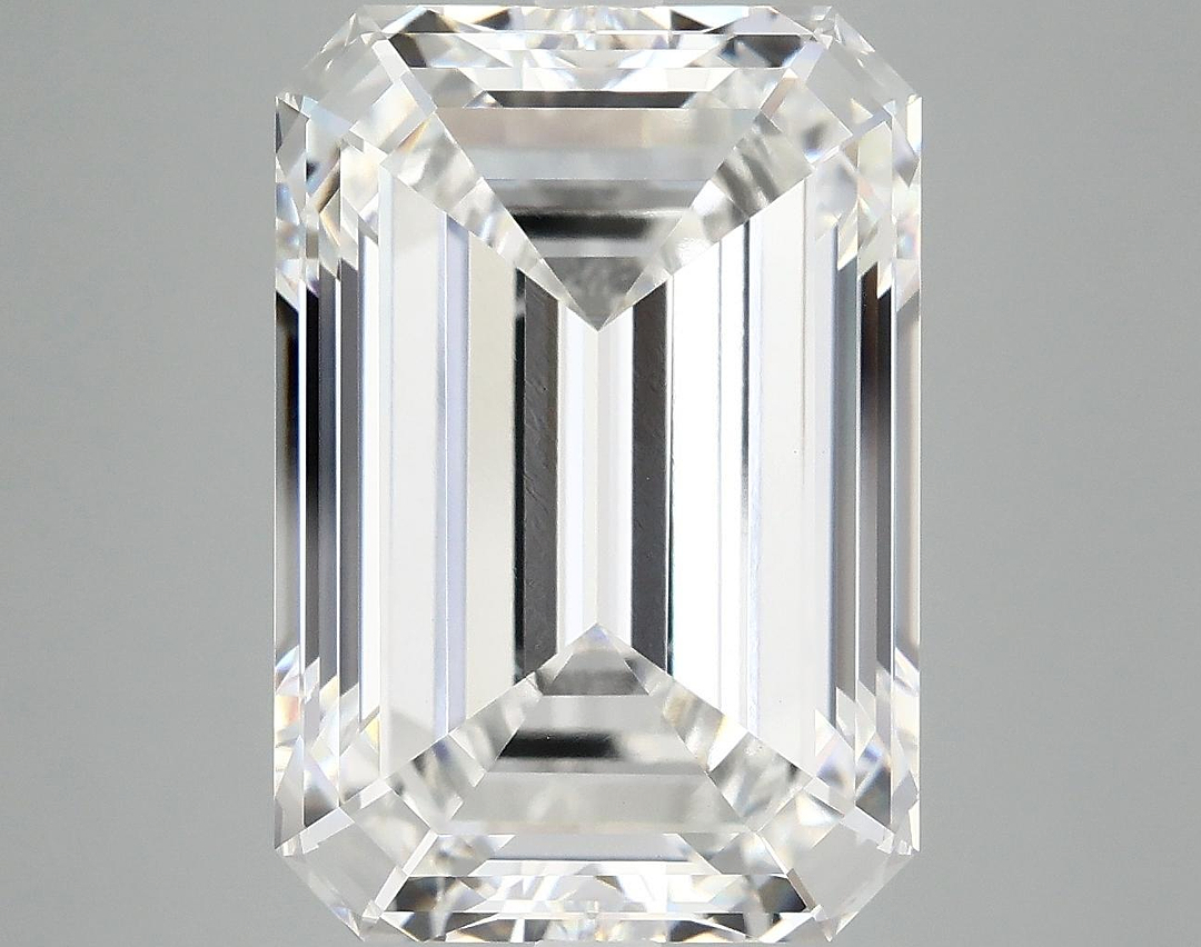 10.29 Carat Emerald Shaped Ideal Cut VVS2 IGI Certified Lab Grown Diamond