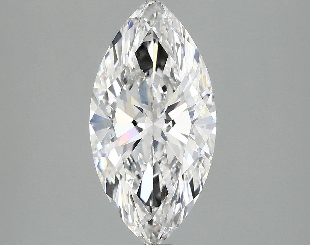 2.03 Carat Marquise Shaped Ideal Cut VVS2 IGI Certified Lab Grown Diamond