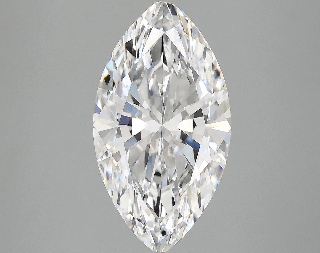 3.02 Carat Marquise Shaped Excellent Cut VVS2 IGI Certified Lab Grown Diamond