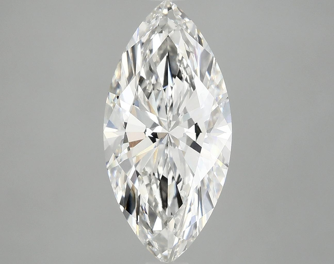 3.03 Carat Marquise Shaped Excellent Cut VVS2 IGI Certified Lab Grown Diamond