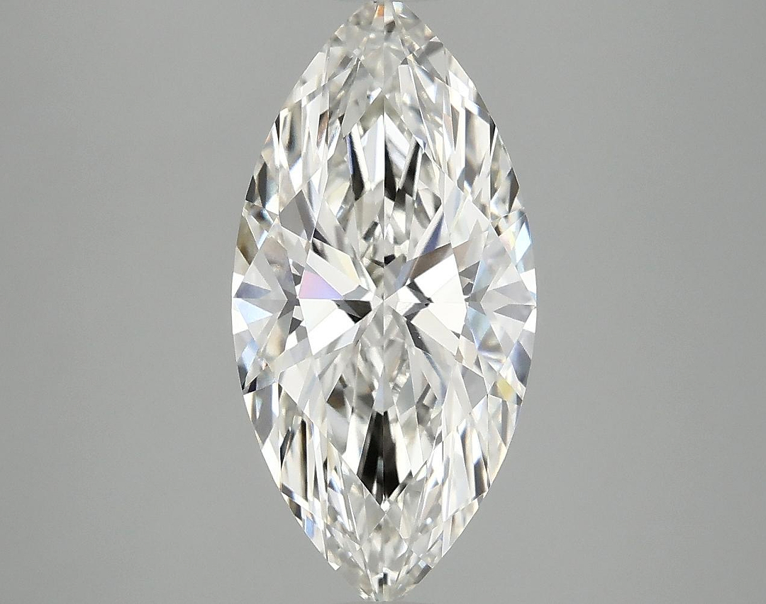 3.06 Carat Marquise Shaped Ideal Cut VVS2 IGI Certified Lab Grown Diamond