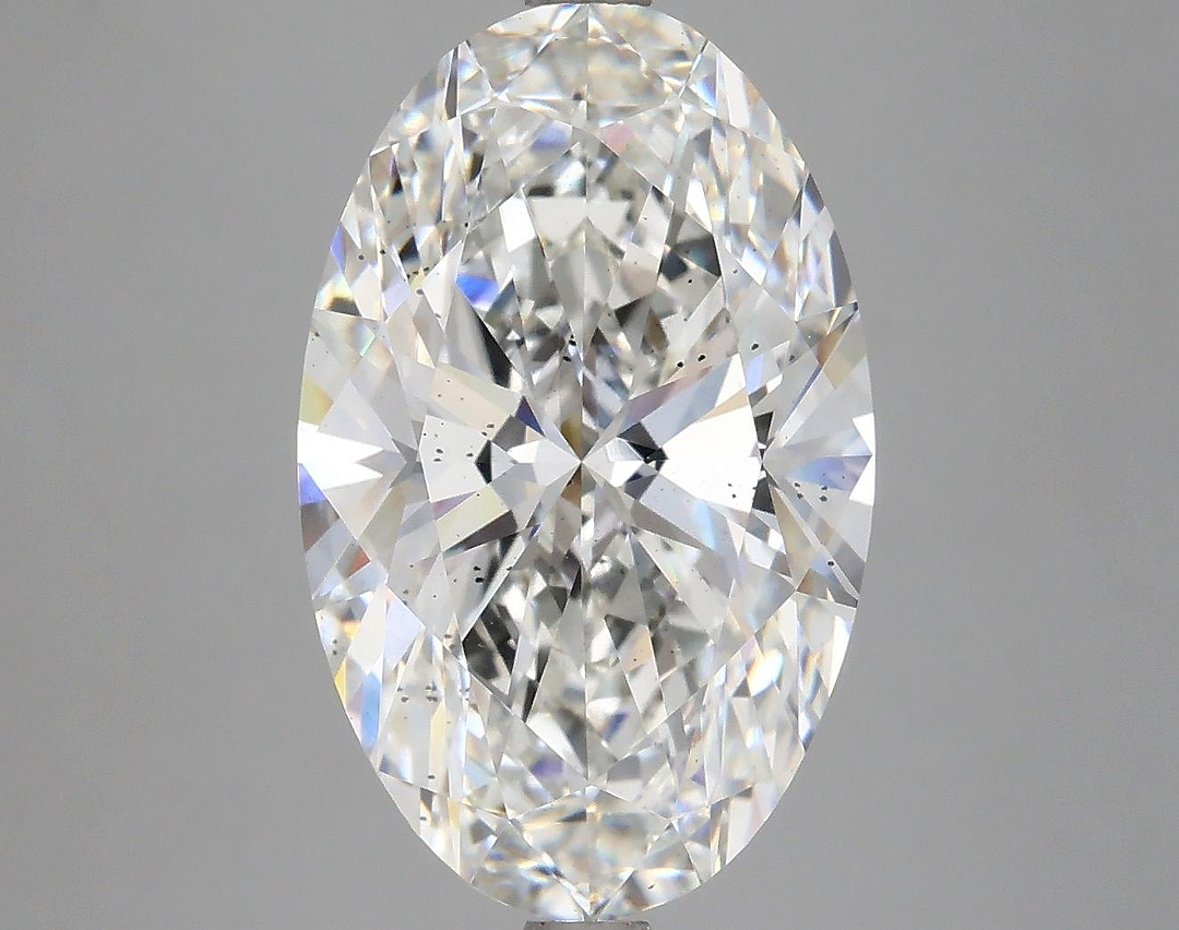 5.5 Carat Oval Shaped Excellent Cut SI1 IGI Certified Lab Grown Diamond