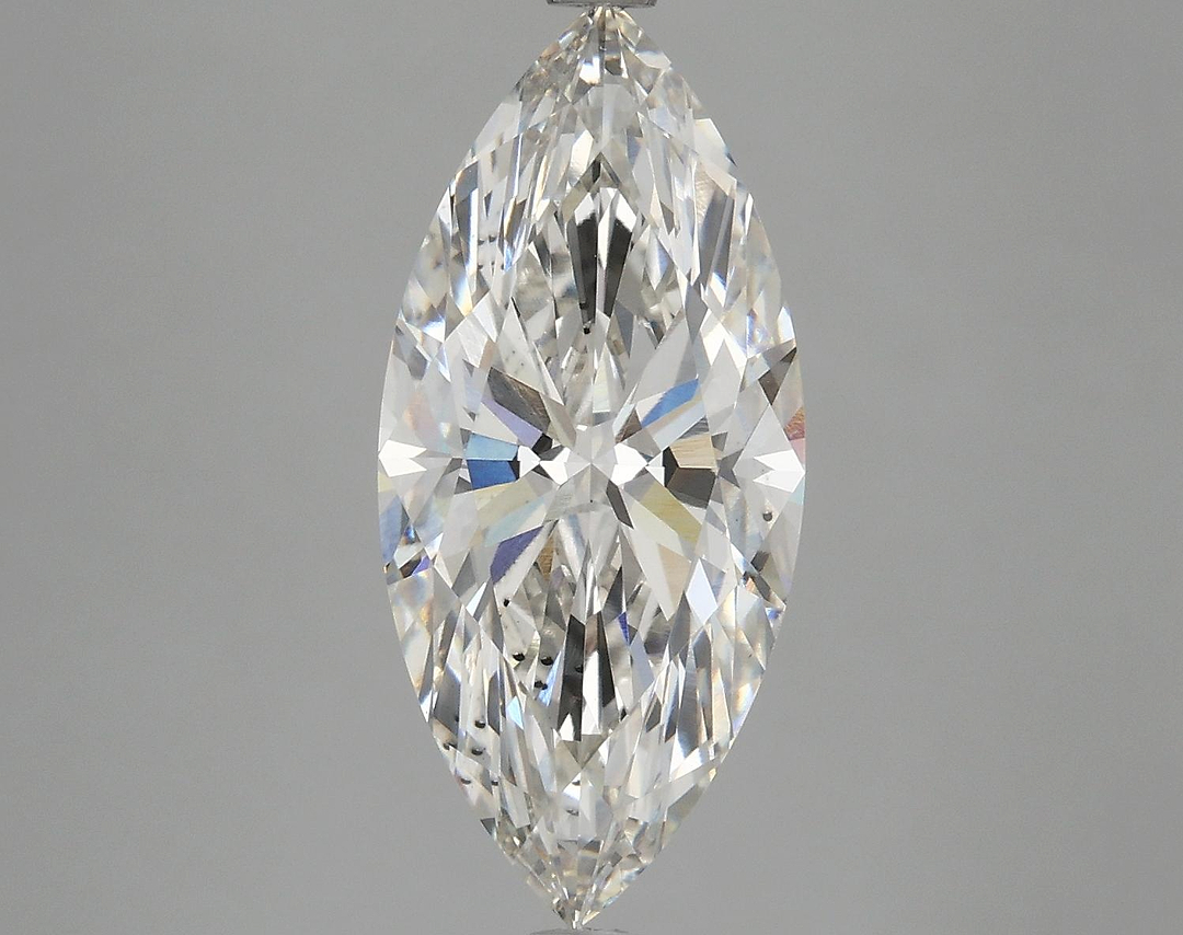 4.12 Carat Marquise Shaped Excellent Cut SI1 IGI Certified Lab Grown Diamond