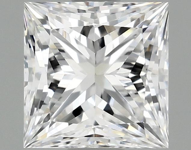 0.97 Carat Princess Shaped Ideal Cut VVS2 IGI Certified Lab Grown Diamond