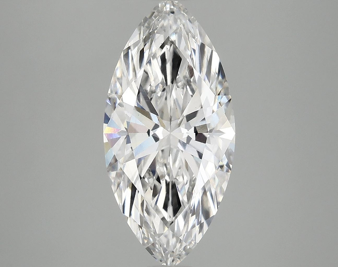 3.09 Carat Marquise Shaped Excellent Cut VS2 IGI Certified Lab Grown Diamond