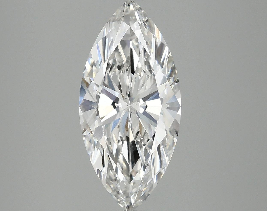 2.52 Carat Marquise Shaped Excellent Cut VS2 IGI Certified Lab Grown Diamond