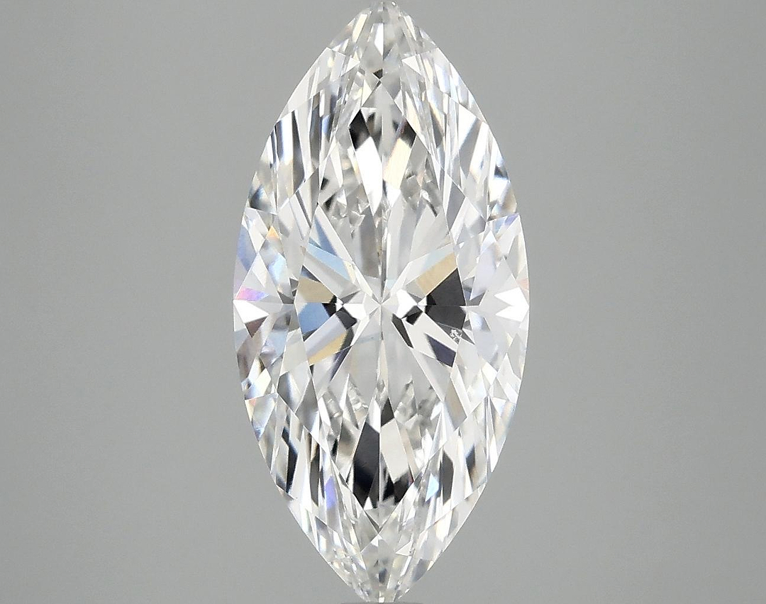 3.08 Carat Marquise Shaped Excellent Cut VS1 IGI Certified Lab Grown Diamond