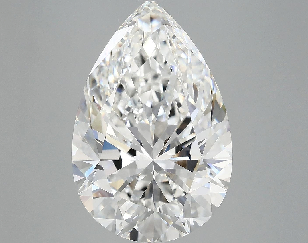 6.63 Carat Pear Shaped Excellent Cut VS1 IGI Certified Lab Grown Diamond