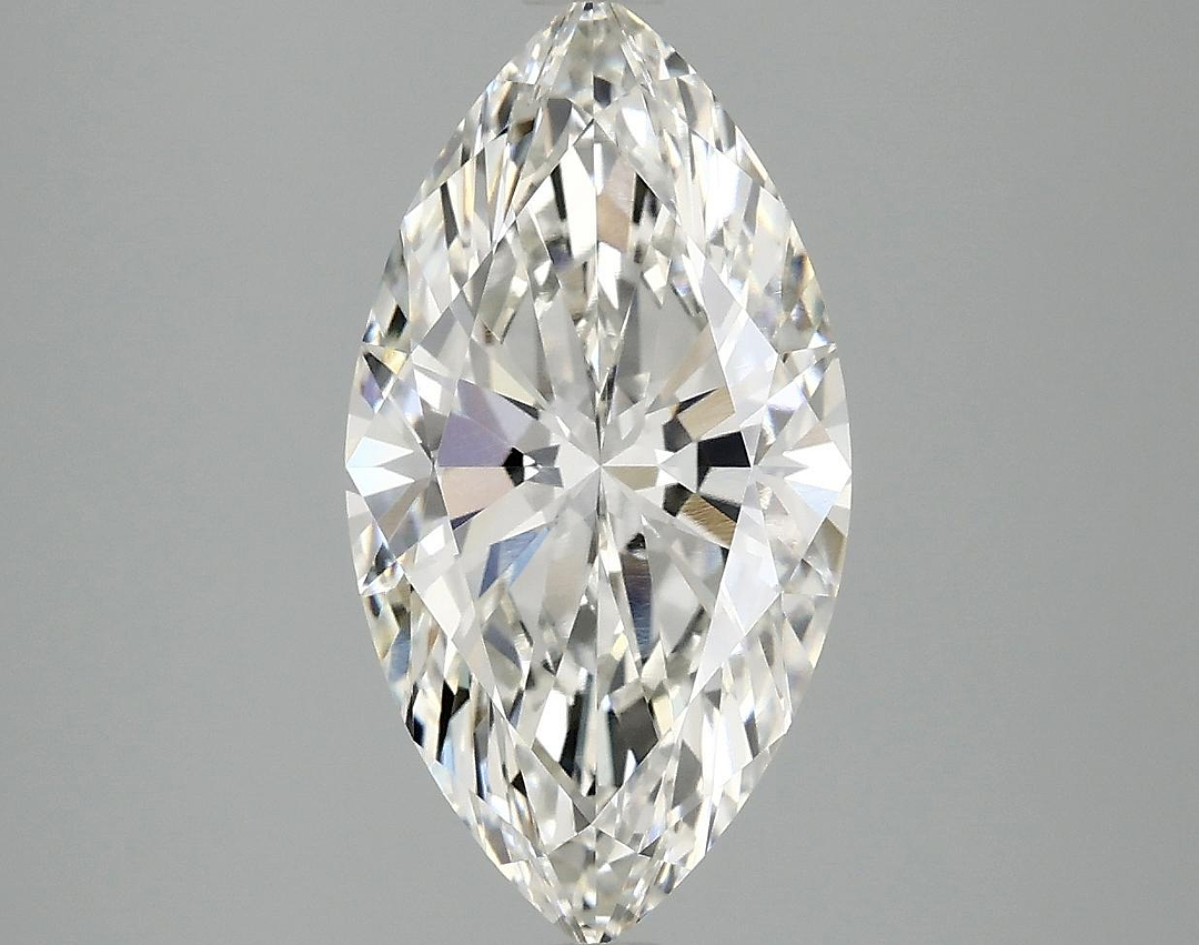 3.06 Carat Marquise Shaped Excellent Cut VVS2 IGI Certified Lab Grown Diamond