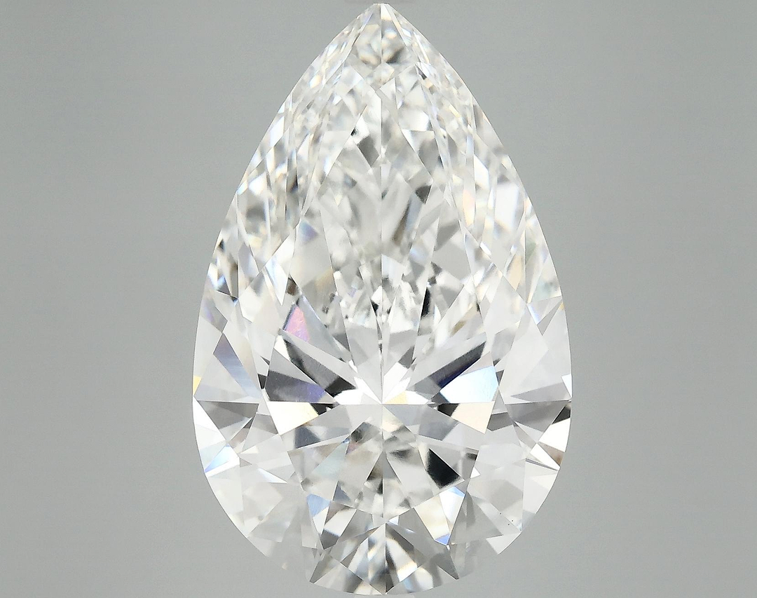10.09 Carat Pear Shaped Ideal Cut VVS2 IGI Certified Lab Grown Diamond