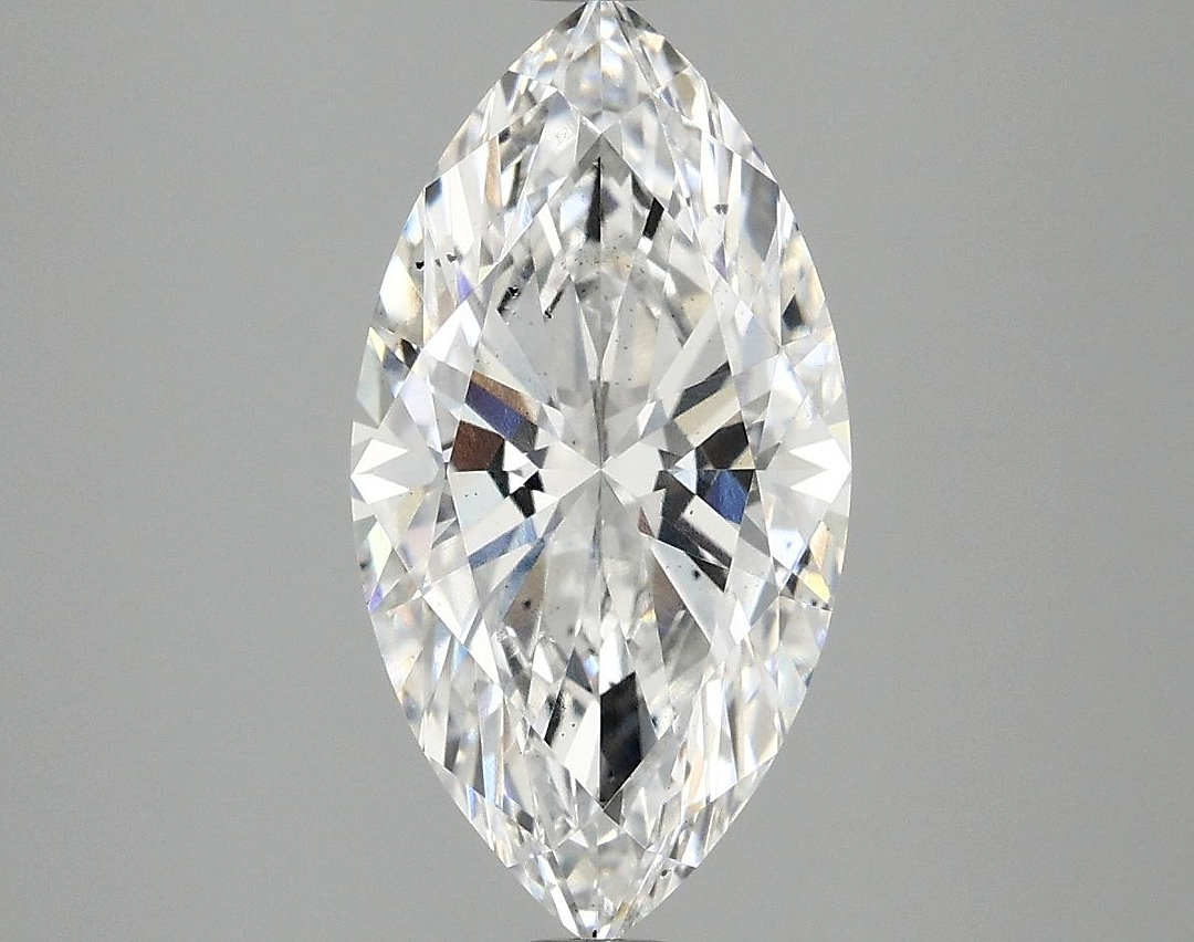 2.89 Carat Marquise Shaped Excellent Cut SI1 IGI Certified Lab Grown Diamond