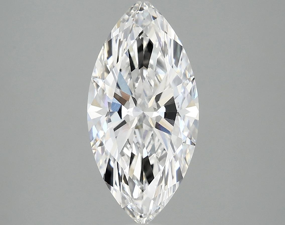 2.1 Carat Marquise Shaped Excellent Cut VVS2 IGI Certified Lab Grown Diamond