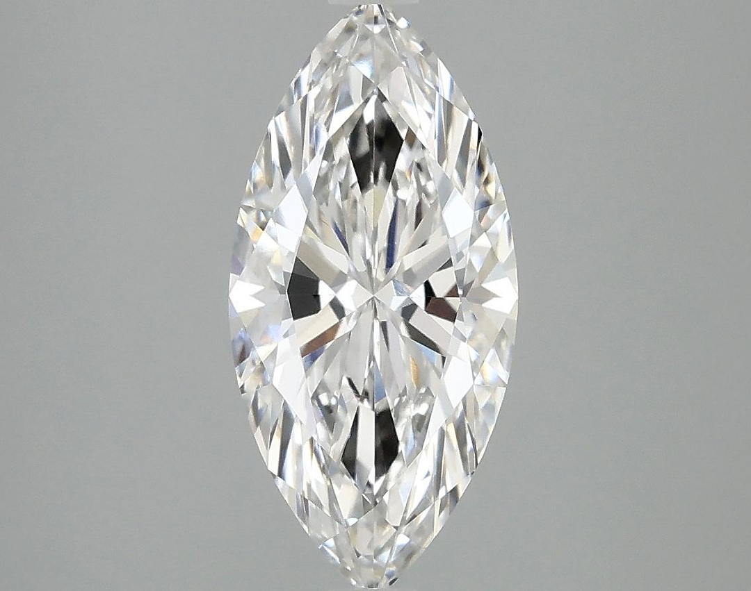 2.02 Carat Marquise Shaped Excellent Cut VVS2 IGI Certified Lab Grown Diamond