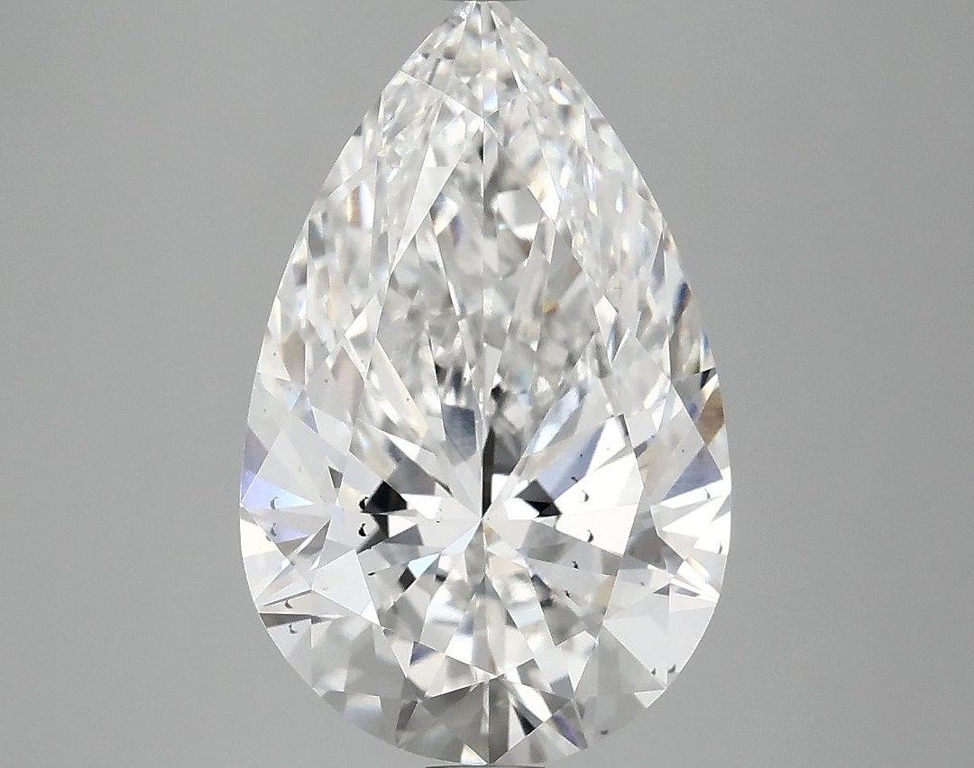 4.1 Carat Pear Shaped Ideal Cut SI1 IGI Certified Lab Grown Diamond