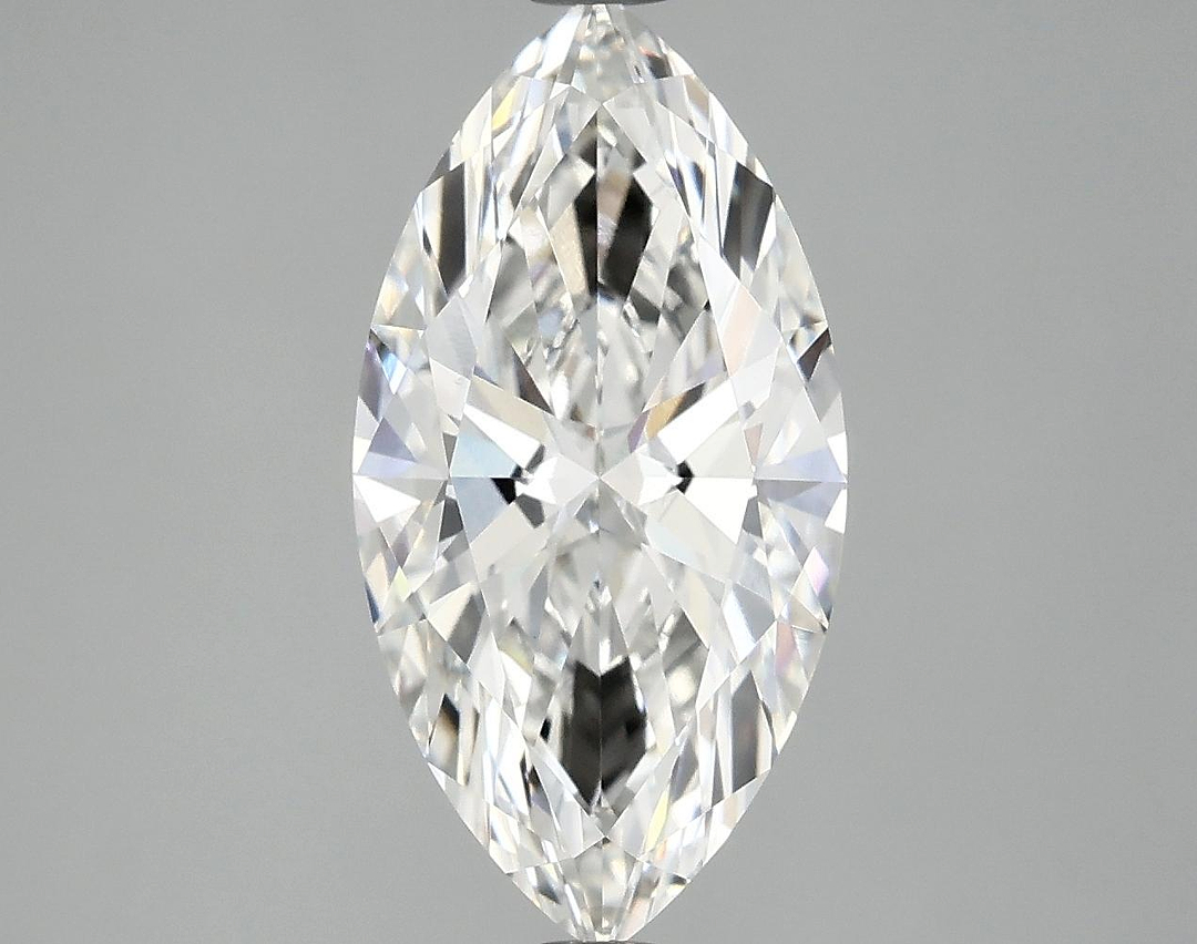 3.06 Carat Marquise Shaped Ideal Cut VVS2 IGI Certified Lab Grown Diamond