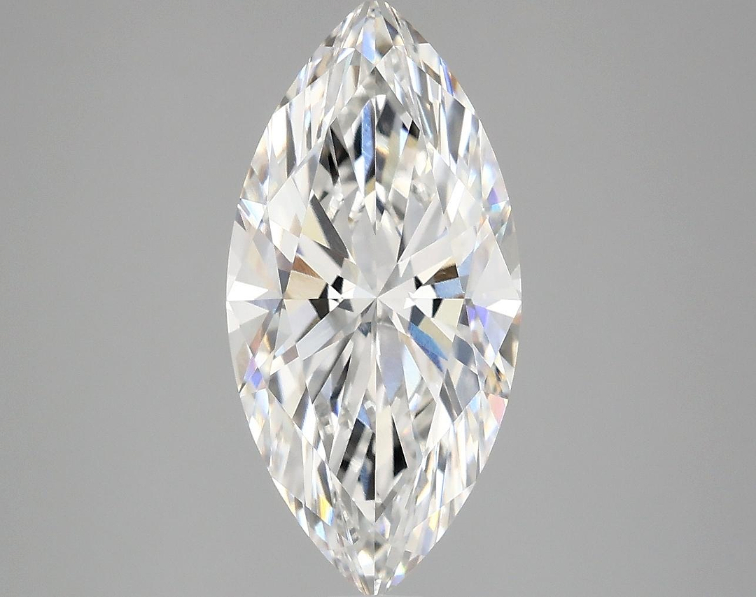 3.02 Carat Marquise Shaped Excellent Cut VVS2 IGI Certified Lab Grown Diamond