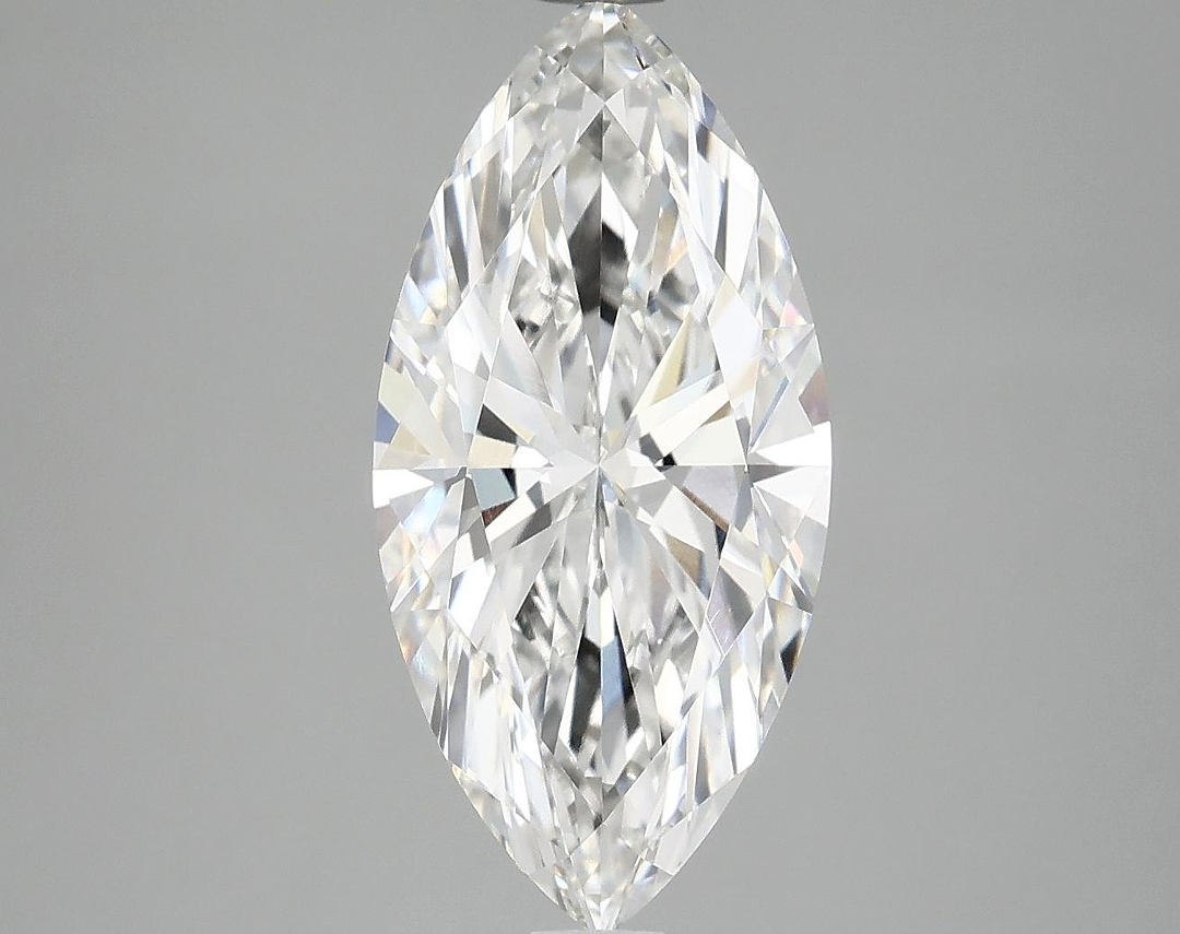 3.02 Carat Marquise Shaped Excellent Cut VVS2 IGI Certified Lab Grown Diamond