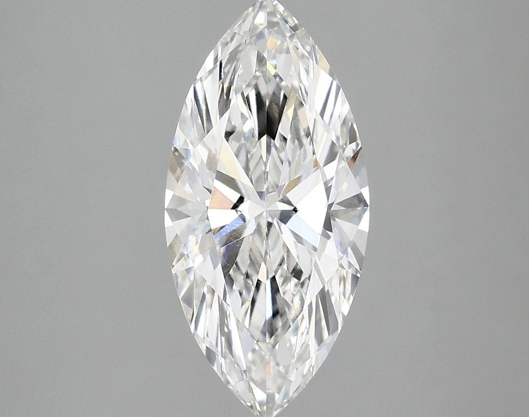 2.06 Carat Marquise Shaped Excellent Cut VVS2 IGI Certified Lab Grown Diamond