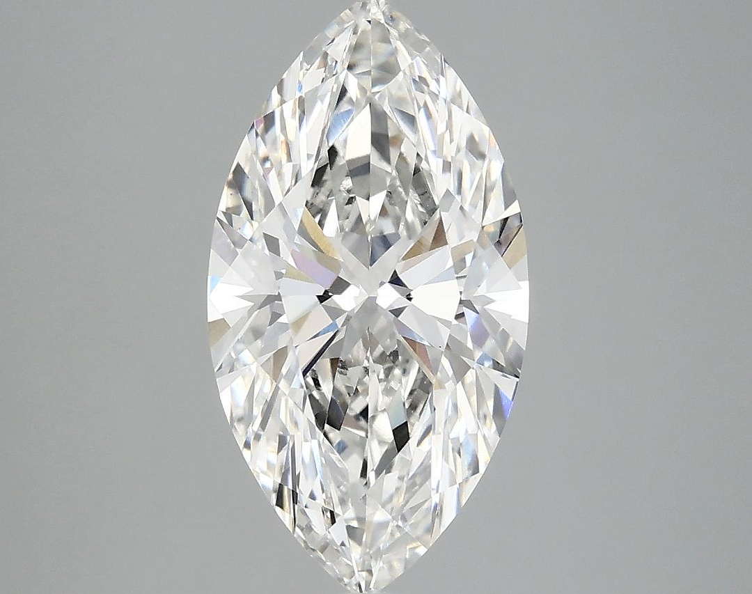 3.0 Carat Marquise Shaped Excellent Cut VVS2 IGI Certified Lab Grown Diamond