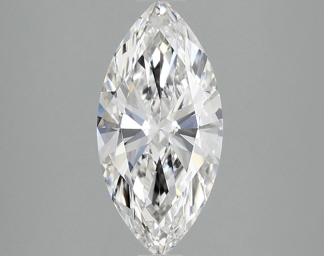1.98 Carat Marquise Shaped Excellent Cut VVS2 IGI Certified Lab Grown Diamond