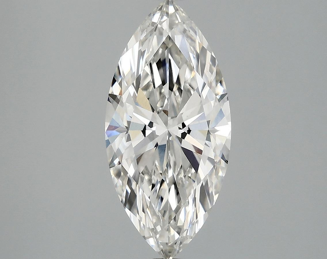 1.99 Carat Marquise Shaped Excellent Cut VVS2 IGI Certified Lab Grown Diamond