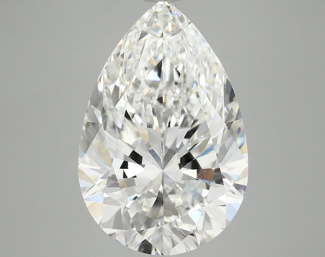 7.16 Carat Pear Shaped Excellent Cut VVS2 IGI Certified Lab Grown Diamond