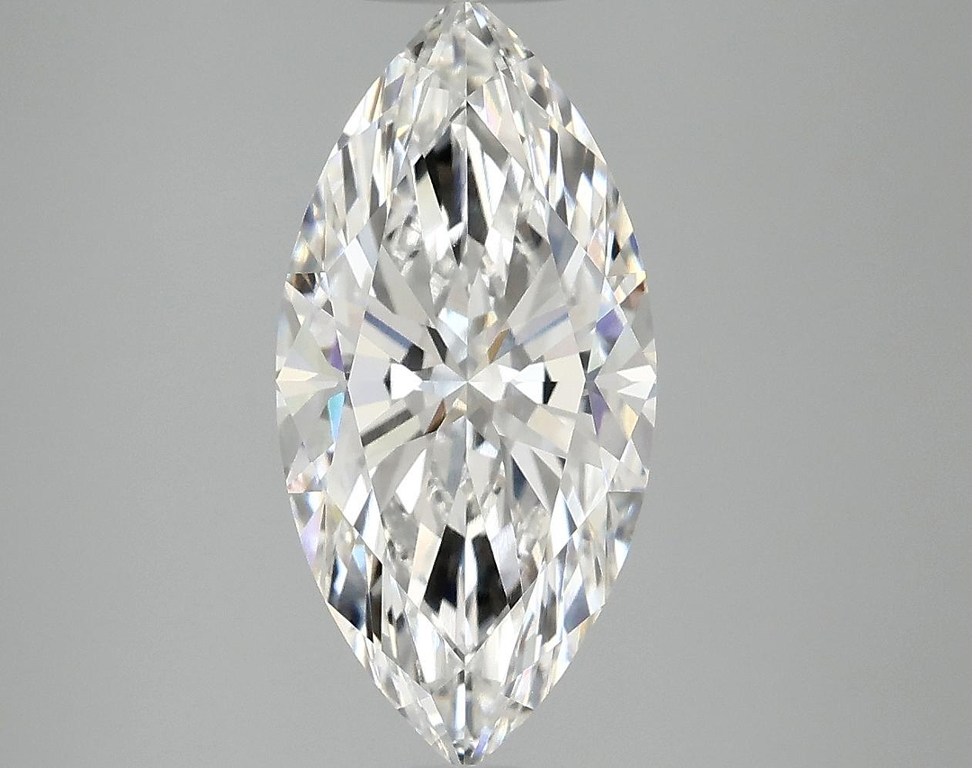 3.03 Carat Marquise Shaped Excellent Cut VVS2 IGI Certified Lab Grown Diamond