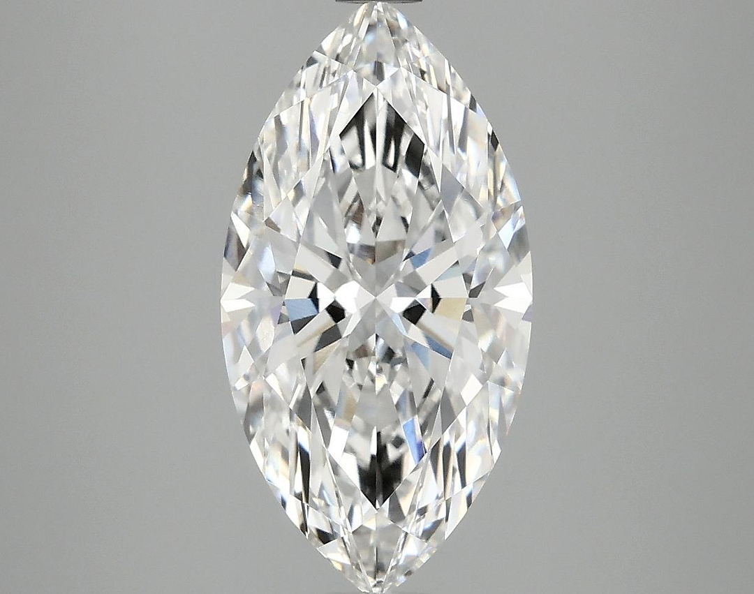 3.09 Carat Marquise Shaped Ideal Cut VVS2 IGI Certified Lab Grown Diamond