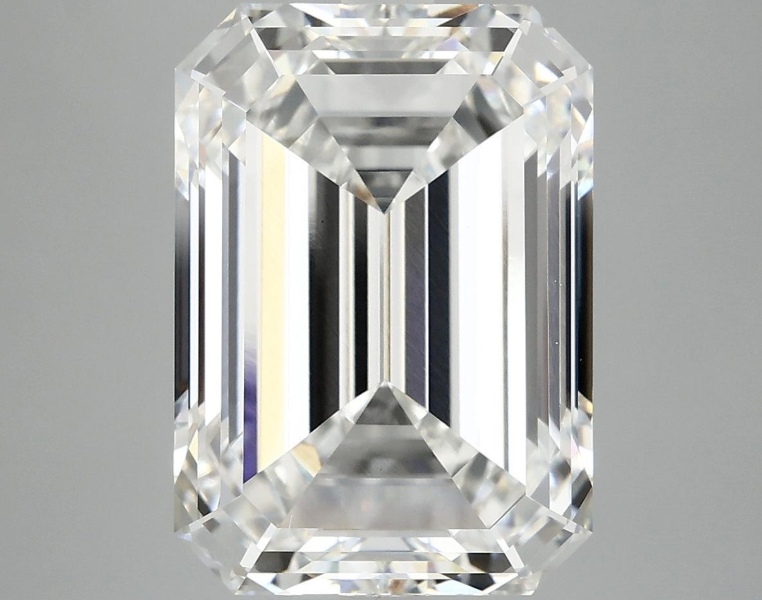 8.45 Carat Emerald Shaped Ideal Cut VVS2 IGI Certified Lab Grown Diamond