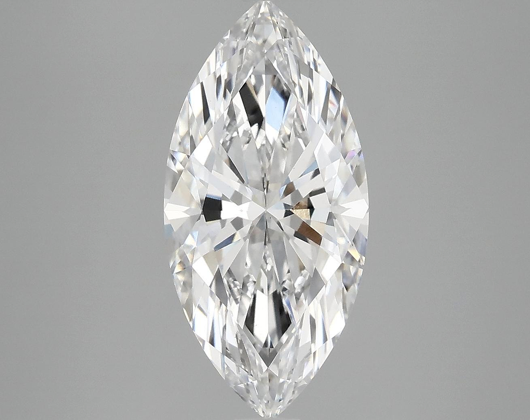 3.08 Carat Marquise Shaped Excellent Cut VS1 IGI Certified Lab Grown Diamond