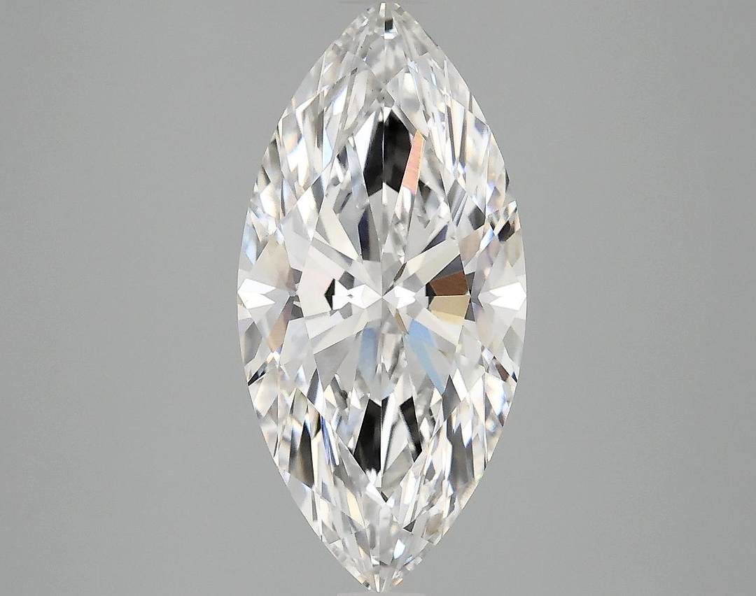 3.09 Carat Marquise Shaped Excellent Cut VS1 IGI Certified Lab Grown Diamond
