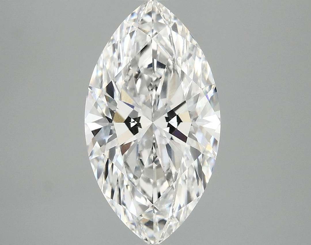 3.04 Carat Marquise Shaped Excellent Cut VVS2 IGI Certified Lab Grown Diamond