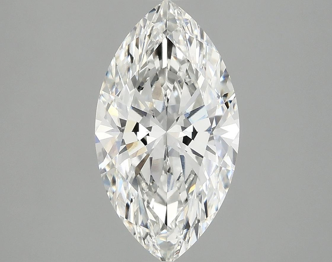2.58 Carat Marquise Shaped Excellent Cut VVS2 IGI Certified Lab Grown Diamond