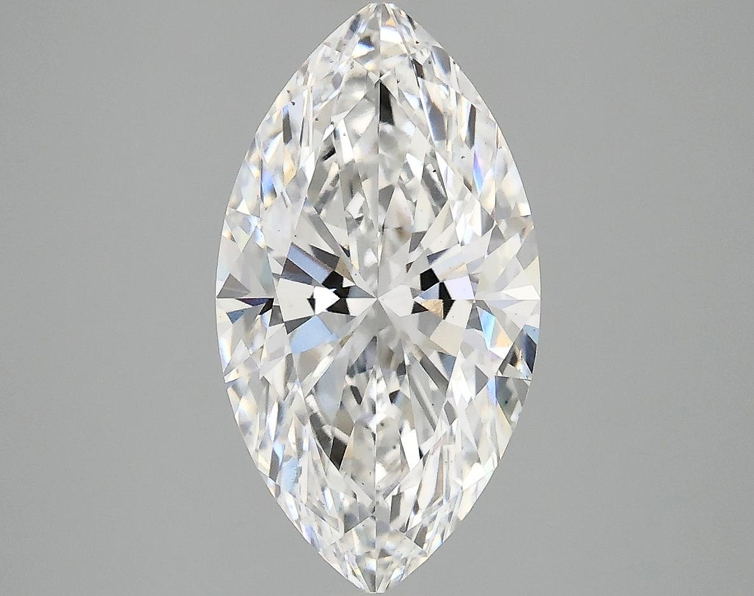 3.06 Carat Marquise Shaped Excellent Cut VS2 IGI Certified Lab Grown Diamond