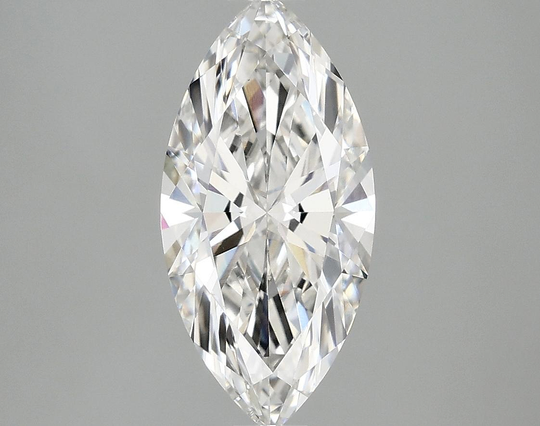 2.03 Carat Marquise Shaped Excellent Cut VVS2 IGI Certified Lab Grown Diamond