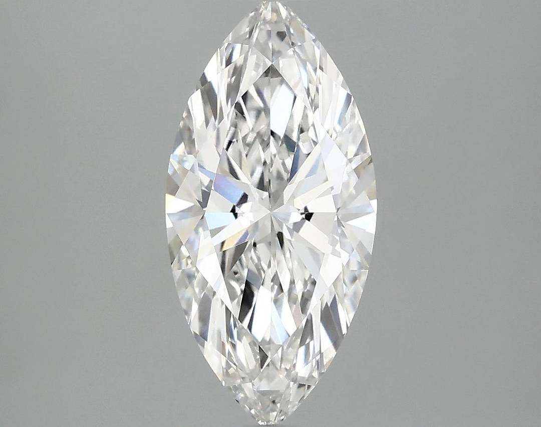 1.83 Carat Marquise Shaped Excellent Cut VVS2 IGI Certified Lab Grown Diamond