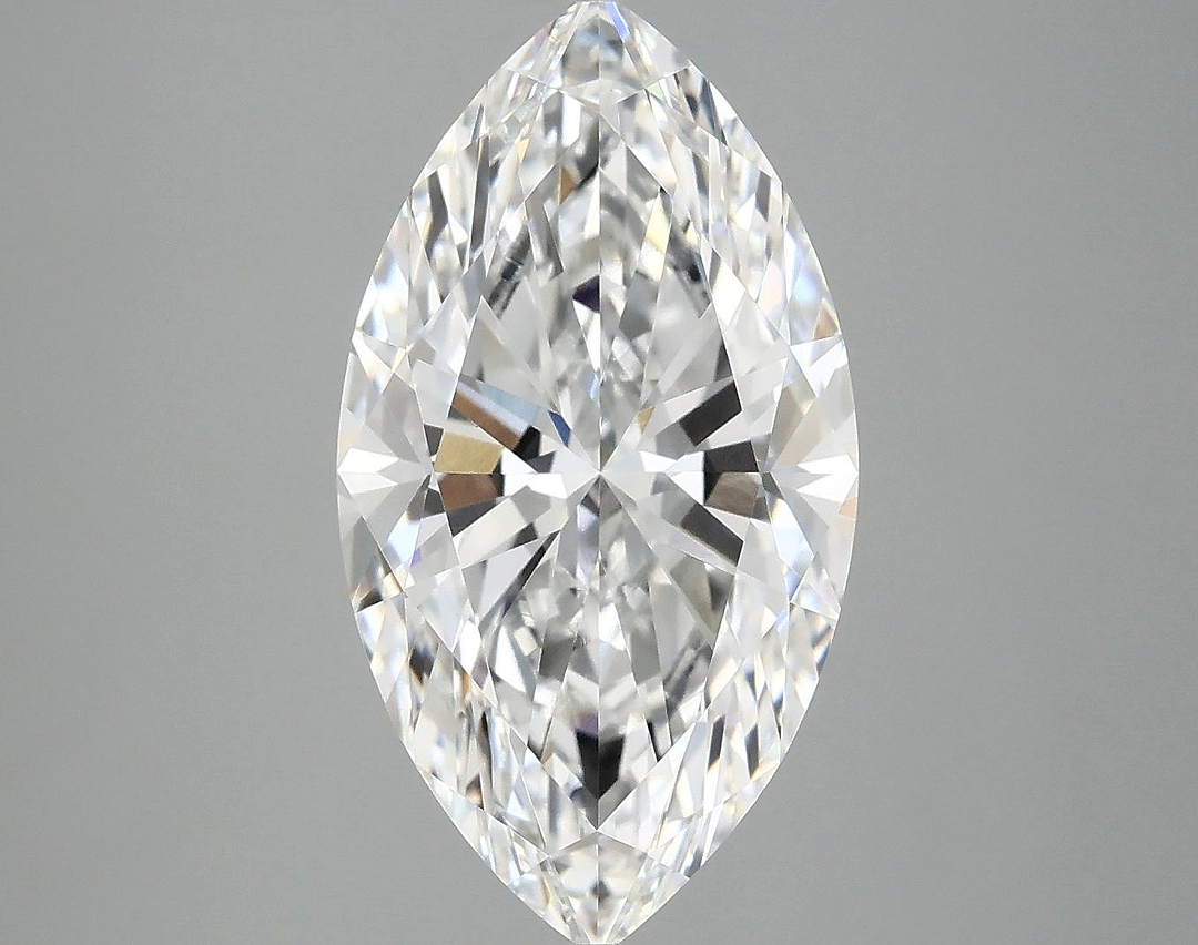 4.02 Carat Marquise Shaped Excellent Cut VVS2 IGI Certified Lab Grown Diamond