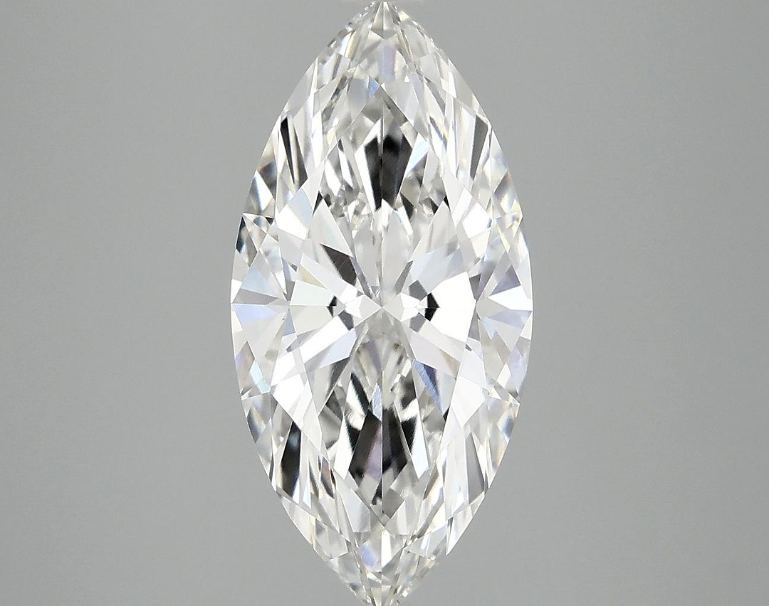 3.02 Carat Marquise Shaped Excellent Cut VVS2 IGI Certified Lab Grown Diamond
