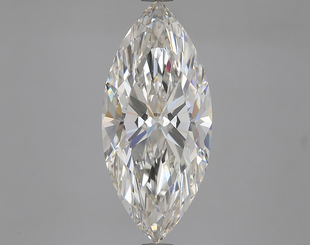 3.83 Carat Marquise Shaped Excellent Cut VS1 IGI Certified Lab Grown Diamond