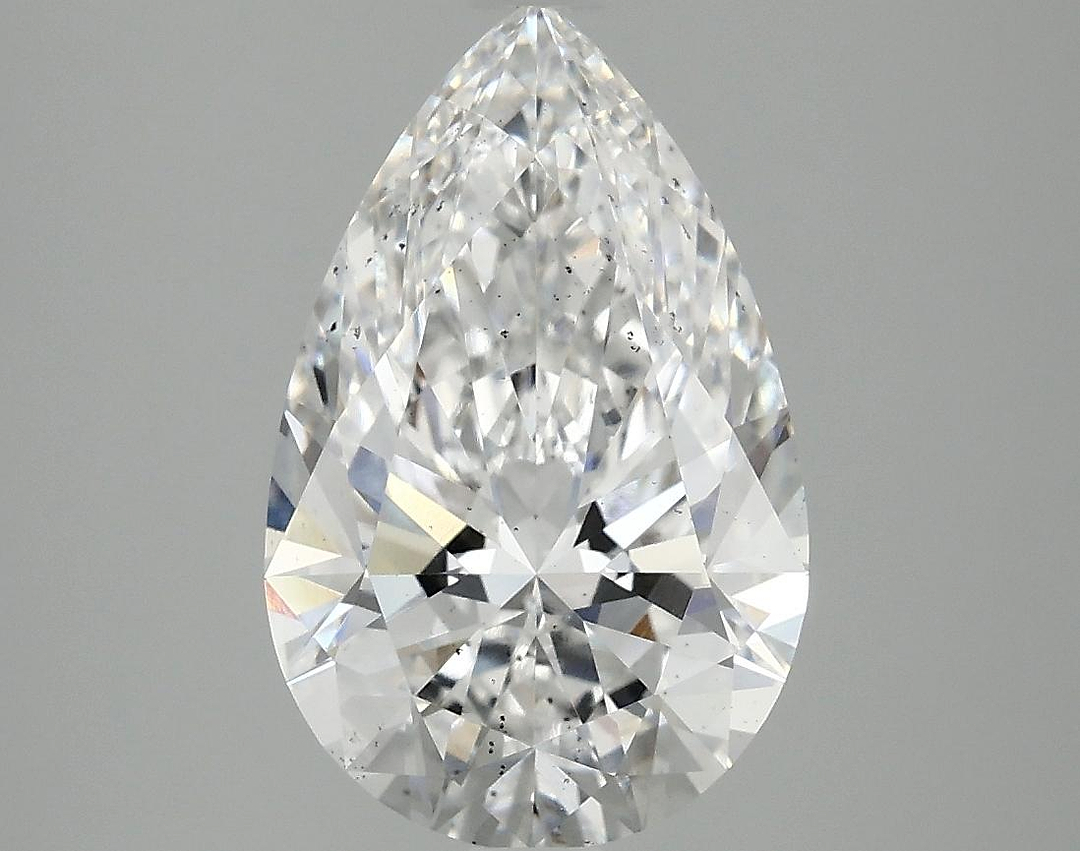 3.09 Carat Pear Shaped Ideal Cut SI1 IGI Certified Lab Grown Diamond