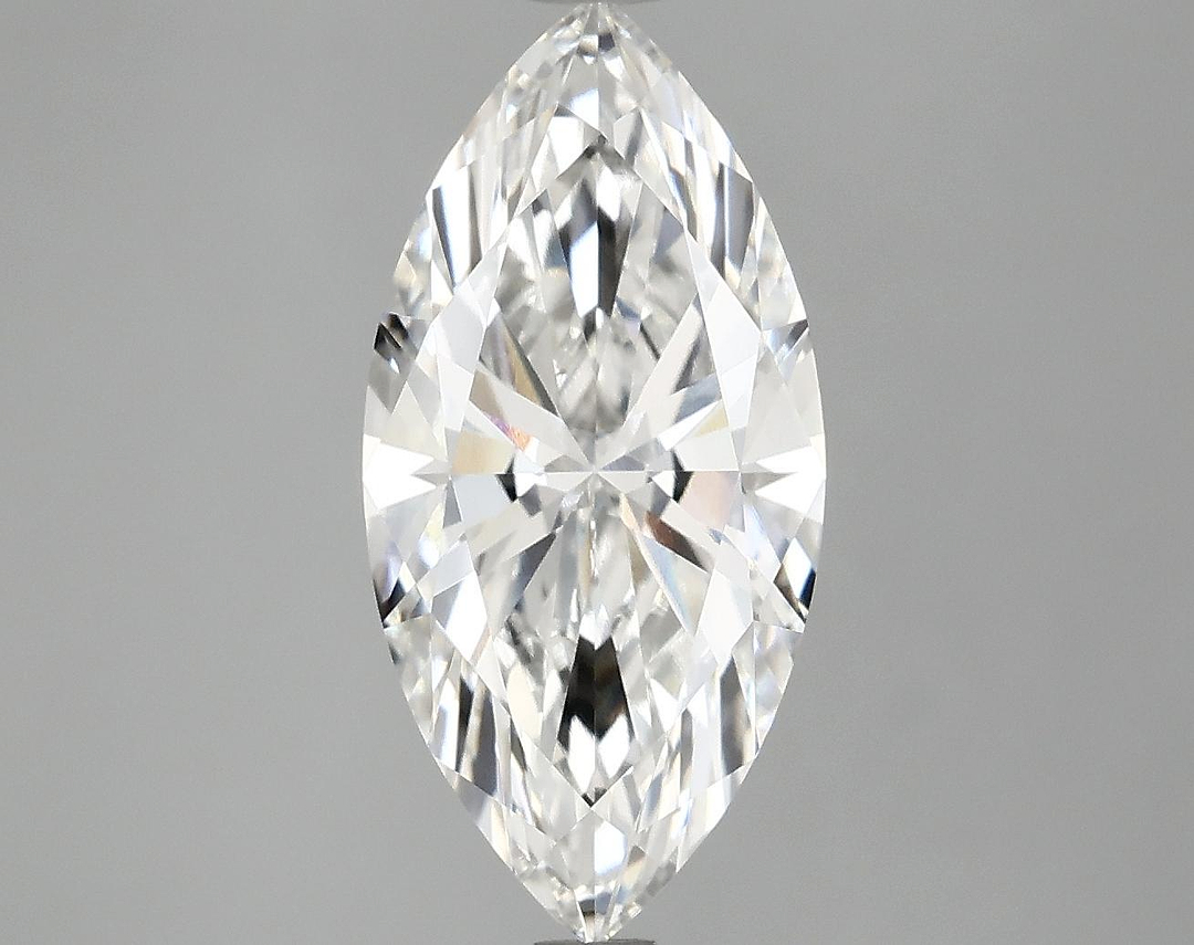 3.03 Carat Marquise Shaped Excellent Cut VVS2 IGI Certified Lab Grown Diamond